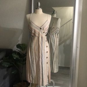 Midi length dress